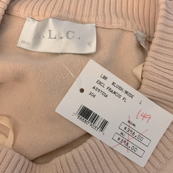 NWT A.L.C Skirt in Blush/Nude - Picture 5 of 7